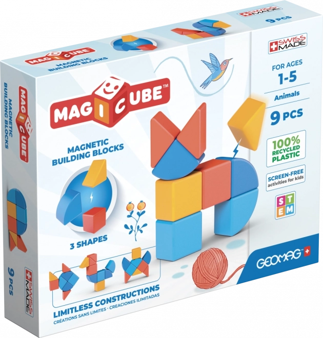Geomag Magicube Shapes – magnetische bouwset 9 stukjes