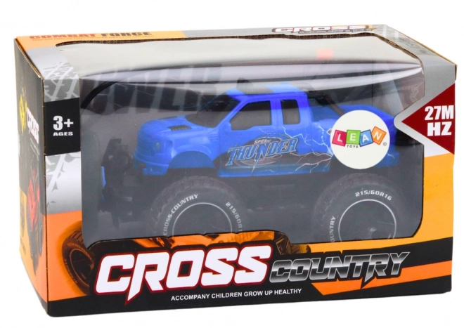 Race Monster Truck op afstandsbediening 1:18 – blauw