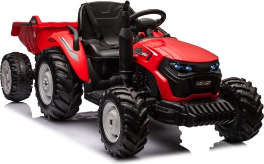 Accutrekker HC-306 rood met aanhanger 24V