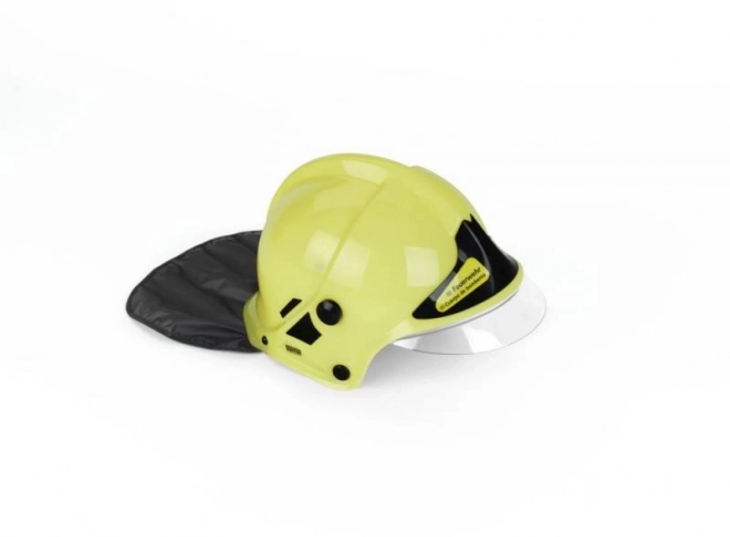 Brandweerhelm, geel