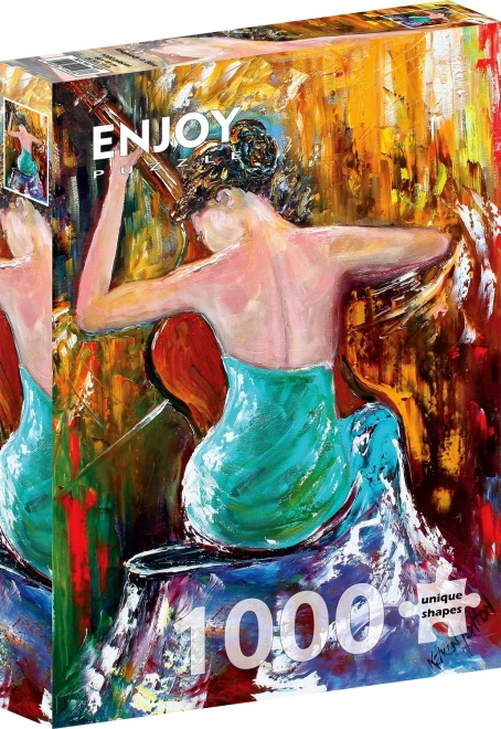Puzzel ENJOY Rapsodie in blauw 1000 stukjes