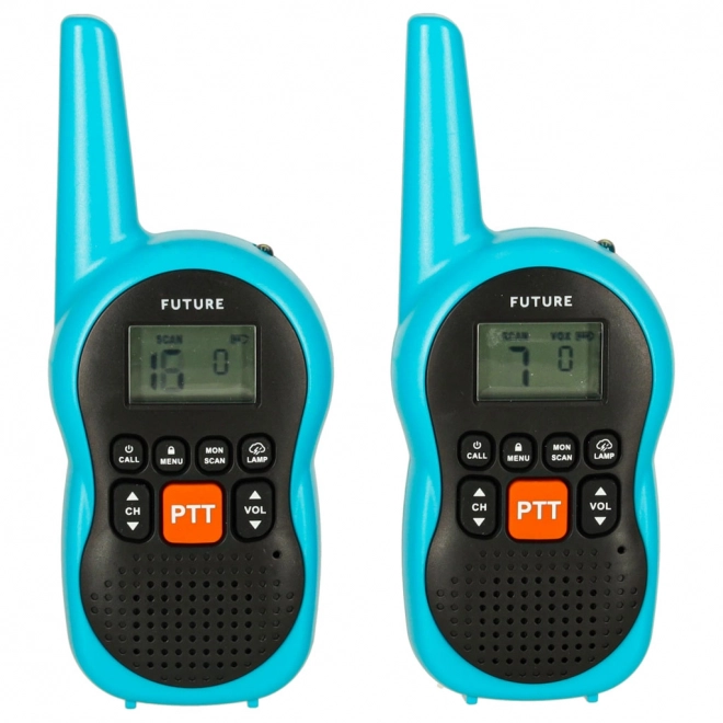 Korte afstand Walkie-Talkies voor Kinderen met Bereik van 3 km, Set van 2 stuks