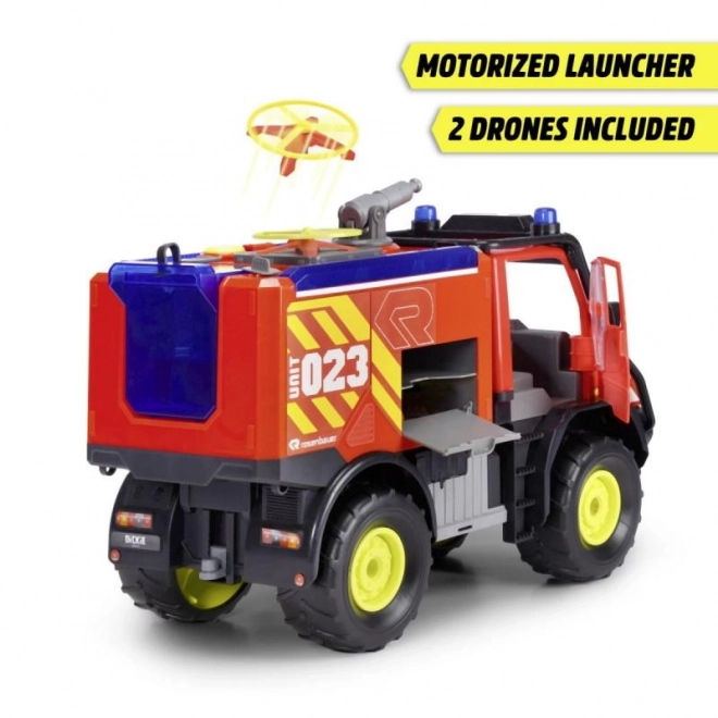 Brandweerauto Mercedes-Benz Unimog U530 met effecten