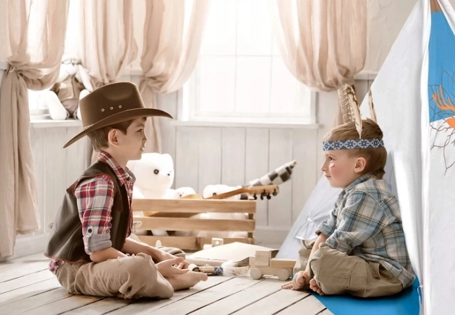 ECOTOYS Kinder Indiaans Tent