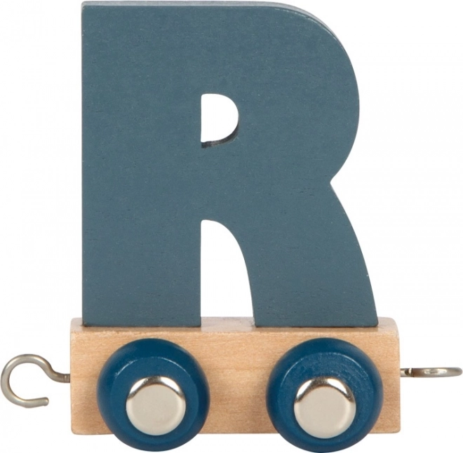 Kleine pooltrein letter R