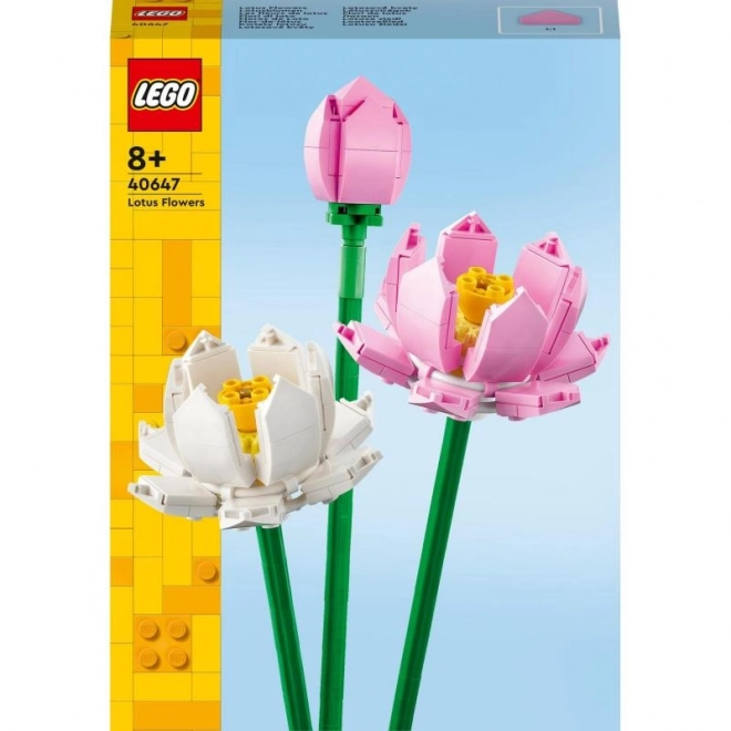 LEGO lotus bloemen decoratieve bouwset