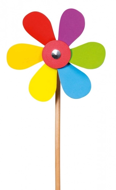 houten windmolentje bloem
