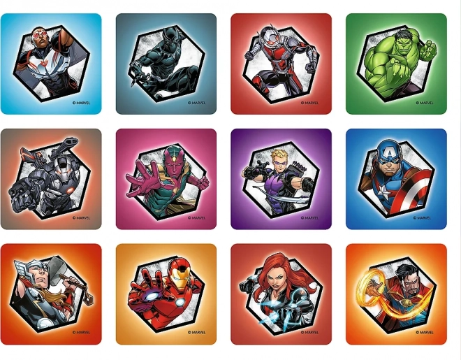 TREFL Set 3-in-1 Avengers: Helden in actie (2x puzzel + memory)