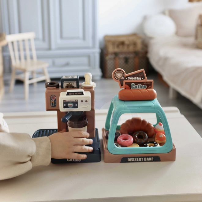 Leuke koffiemachine voor kinderen met accessoires WOOPIE