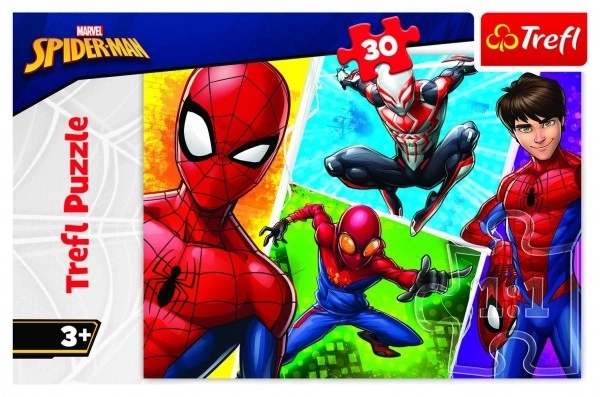Puzzel Spider-Man en Miguel 30 stukjes
