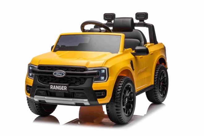 Kinder elektrische auto Ford Ranger Lift Geel