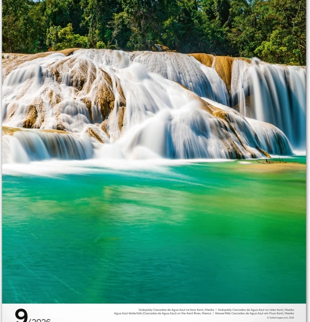 Wandkalender Water 2026