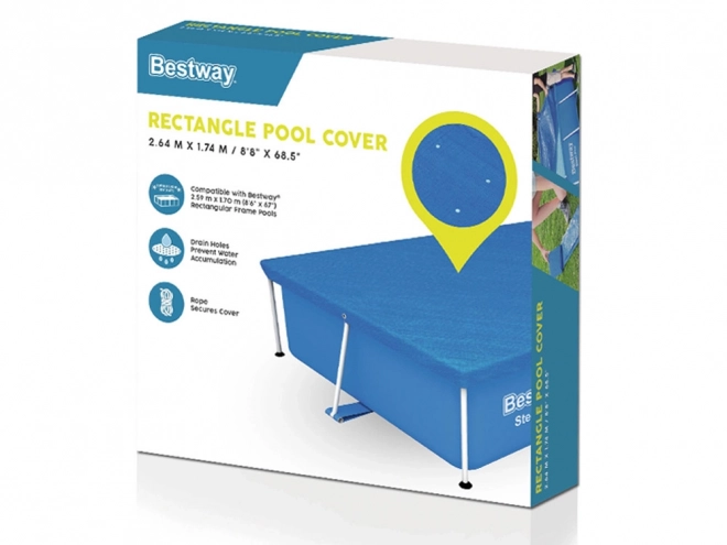 Bestway afdekzeil voor zwembad frame 259x170 cm