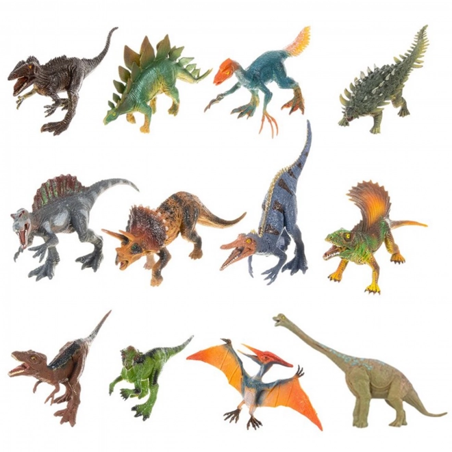Grote set dinosaurussen XXL met ondergrond Prehistorische wereld