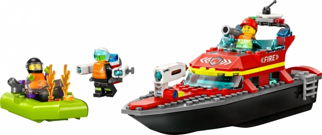 LEGO® Stad 60373 Brandweerreddingsboot en Reddingsboot