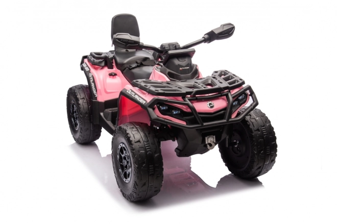 Elektrische kinderquad Outlander roze