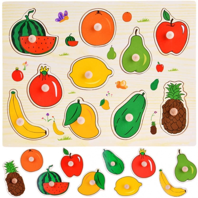 Houten puzzel Fruit
