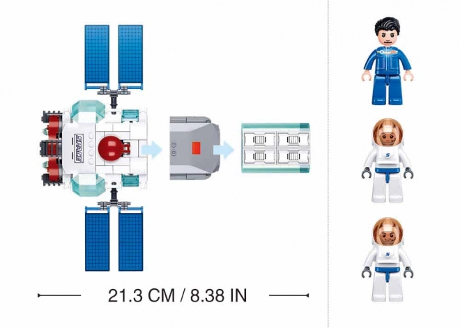 Bouwset Aansluitmodule Space Station Dream