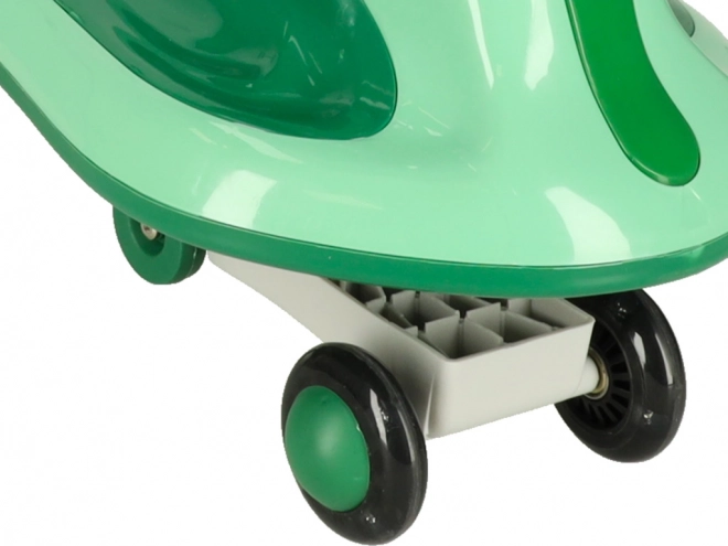 Groene rijende speelgoed Swing Fix voor kinderen