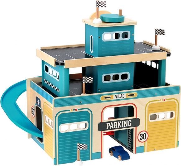 Vilac Houten Vintage Garage Vilacity