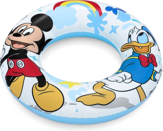 Opblaasbare band Disney met Mickey Mouse en Donald Duck 56cm