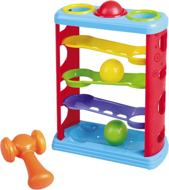 Toren met ballen en hamertje