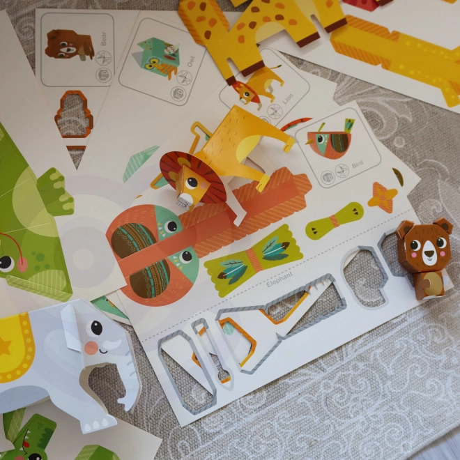 Woopie art&fun creatieve set origami 3D dieren