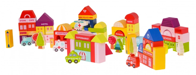 Houten Stad – Constructieset voor kinderen vanaf 3 jaar