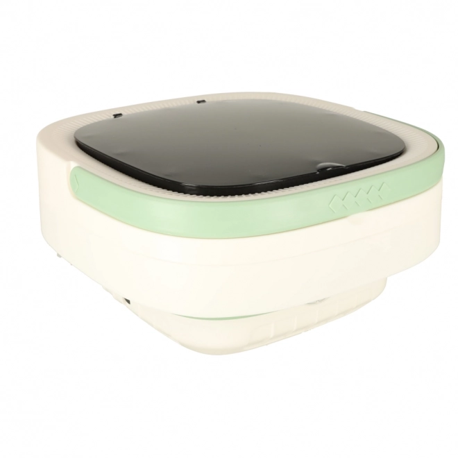 Opvouwbare draagbare automatische wasmachine 12L groen