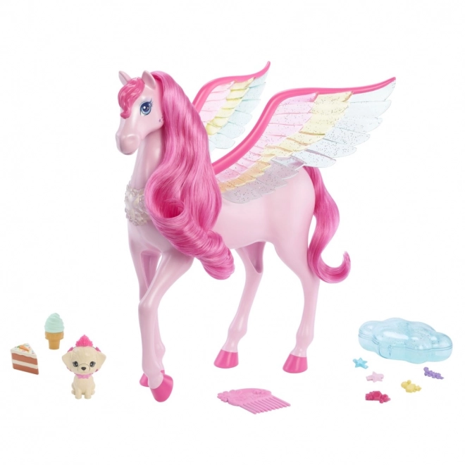 Barbie-figuur Magische Pegasus met licht en geluiden