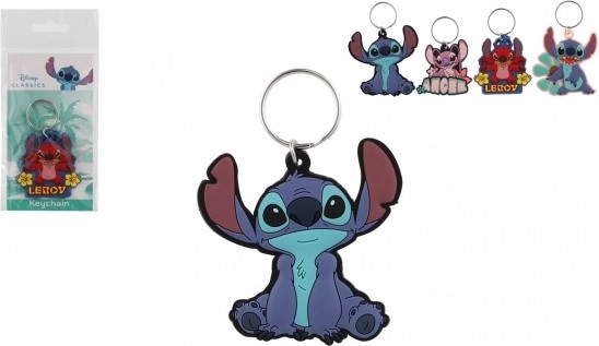 Rubberen sleutelhanger Stitch