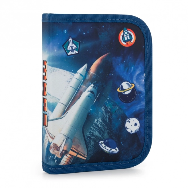Schooletui Space met twee flappen