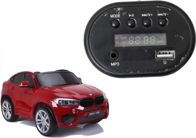 Muziekpaneel voor BMW X6M