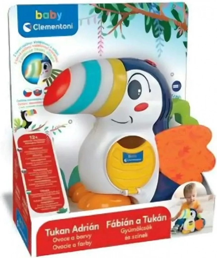 Interactieve toekan Adrian CLEMENTONI BABY CZ/SK/HU