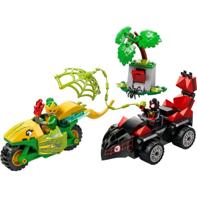 LEGO SPIDEY en zijn geweldige vrienden: dino-achtervolging van Spin en Electro (4+, 124 onderdelen)