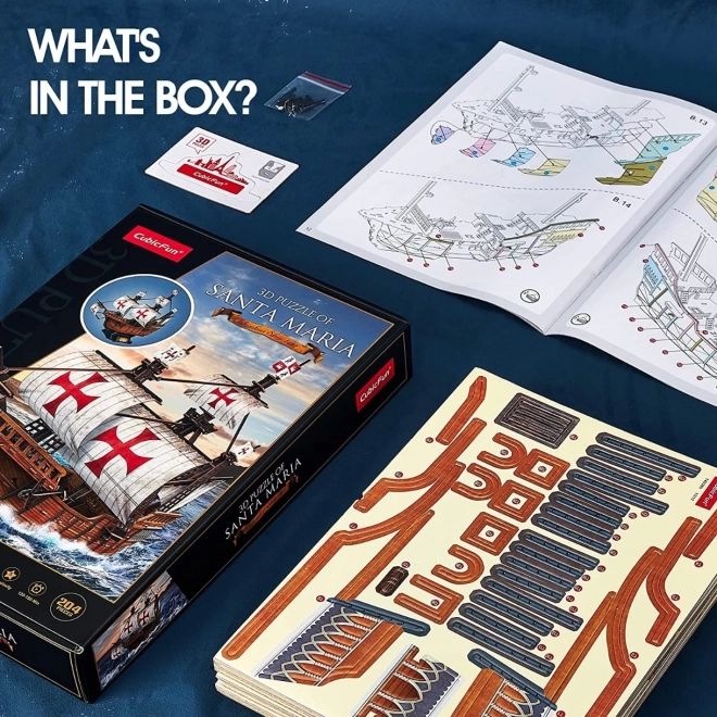 Puzzel 3D Santa Maria