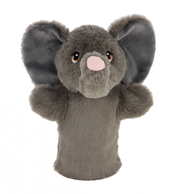 Keel Toys SE3076-6 Keeleco Olifant - eco pluchen handpop 27 cm