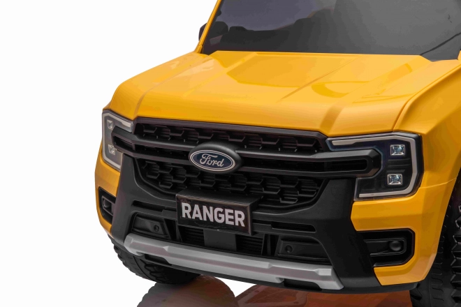 Kinder elektrische auto Ford Ranger Lift Geel