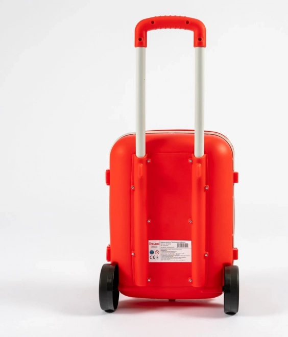 DOLONI Kinder reiskoffer - rood