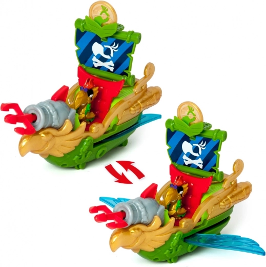 Indrukwekkend piratenschip