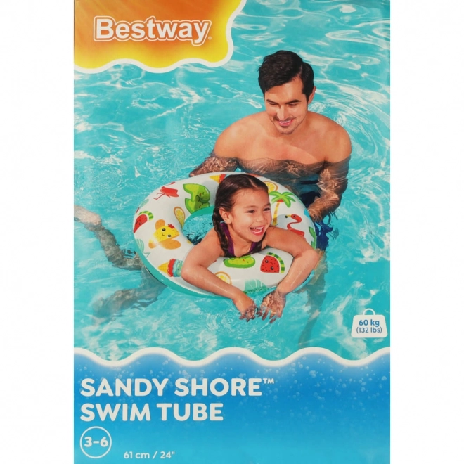 Opblaasbare flamingo zwemring voor kinderen BESTWAY