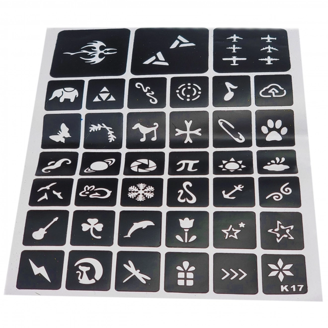 Woopie Art&Fun XXL set voor het maken van tatoeages