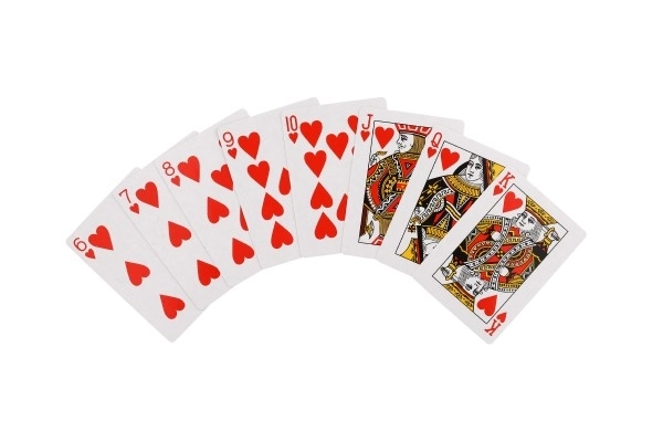 Pokerset 100 stuks + kaarten + dobbelstenen in koffertje in doos 28x25x8cm