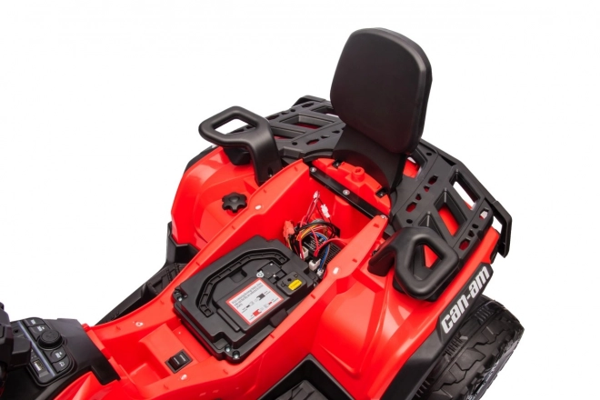 Elektrische kinderquad Can Am Outlander met bestuurder