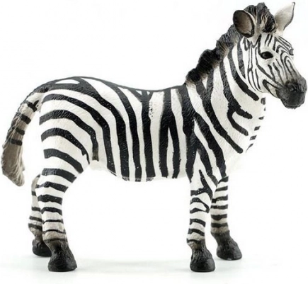 Beeldje zebra 10 cm