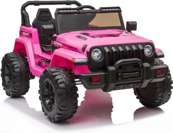 elektrische kinderauto 4x4 roze