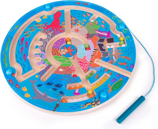 Magnetisch doolhof Onderwaterwereld BIGJIGS TOYS