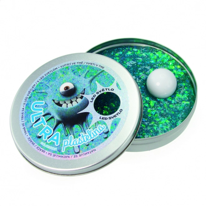 Ultraplastelina met LED-licht, 80g