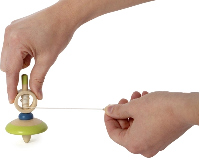 Eenvoudig draaien dankzij het touw