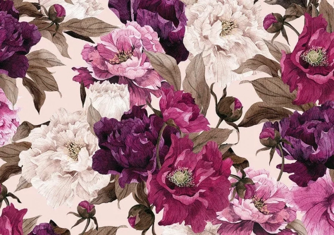 Puzzel Pioenrozen 500 stukjes